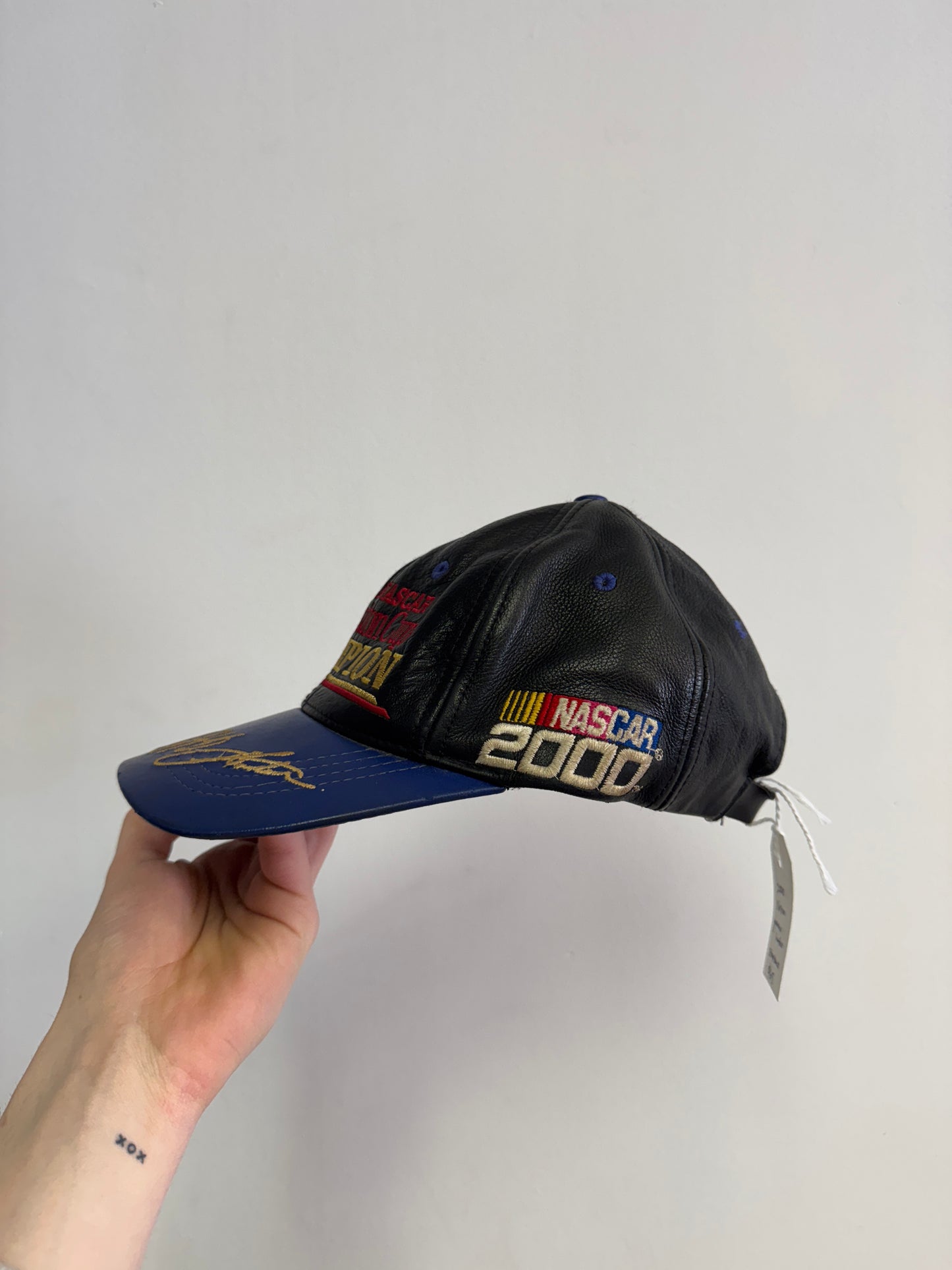 2000s NASCAR Leather Hat