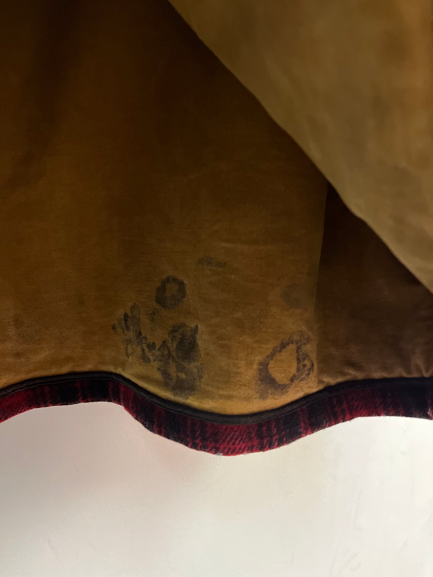 (L) 1950’s/60’s Woolrich Buffalo Plaid Mackinaw Wool Coat