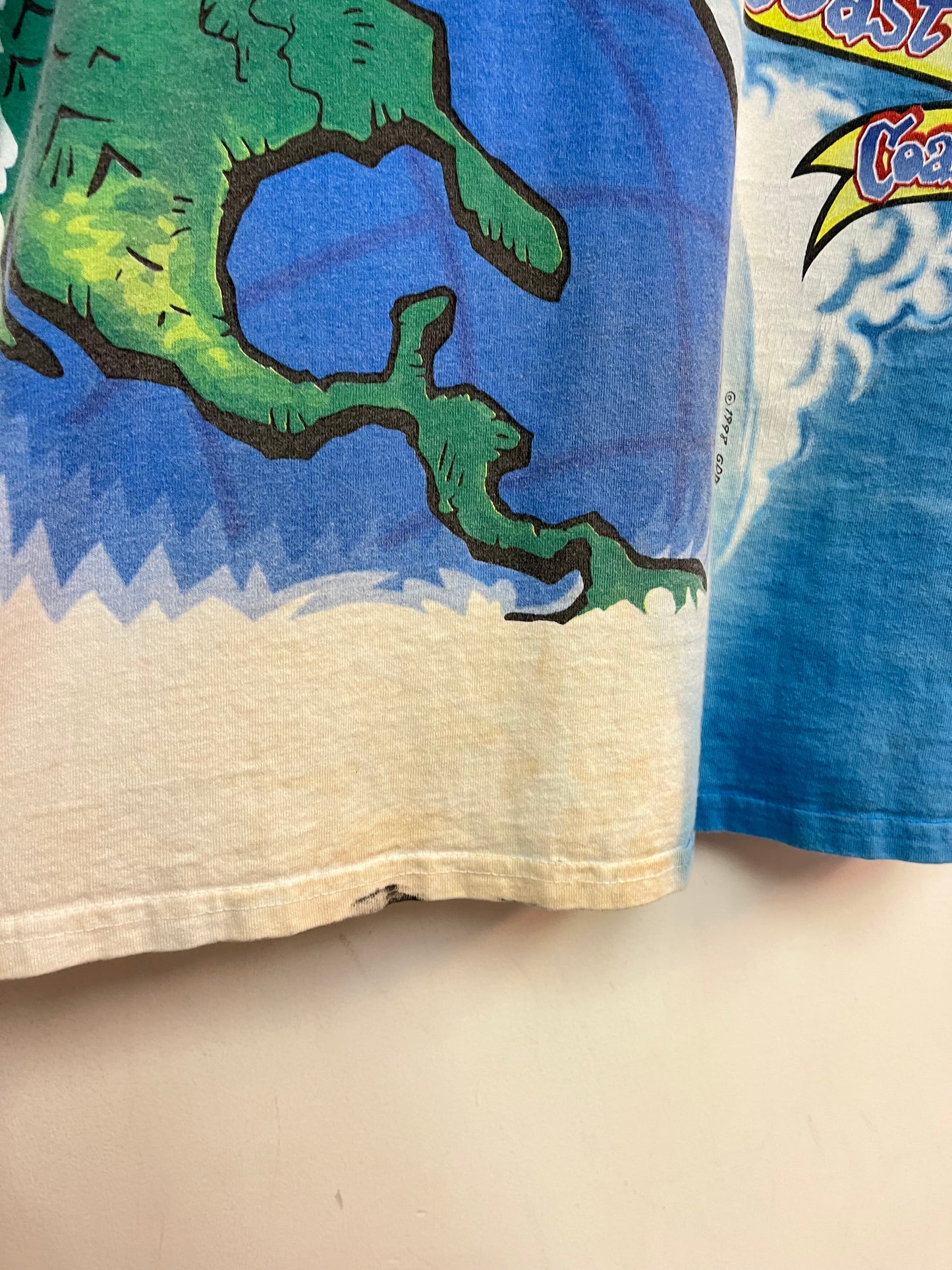 (L) 1998 Grateful Dead Statue of Liberty AOP Tee