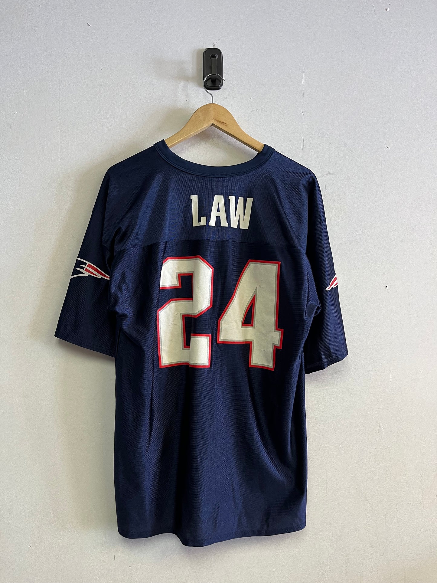 (L) 00’s New England Patriots Jersey
