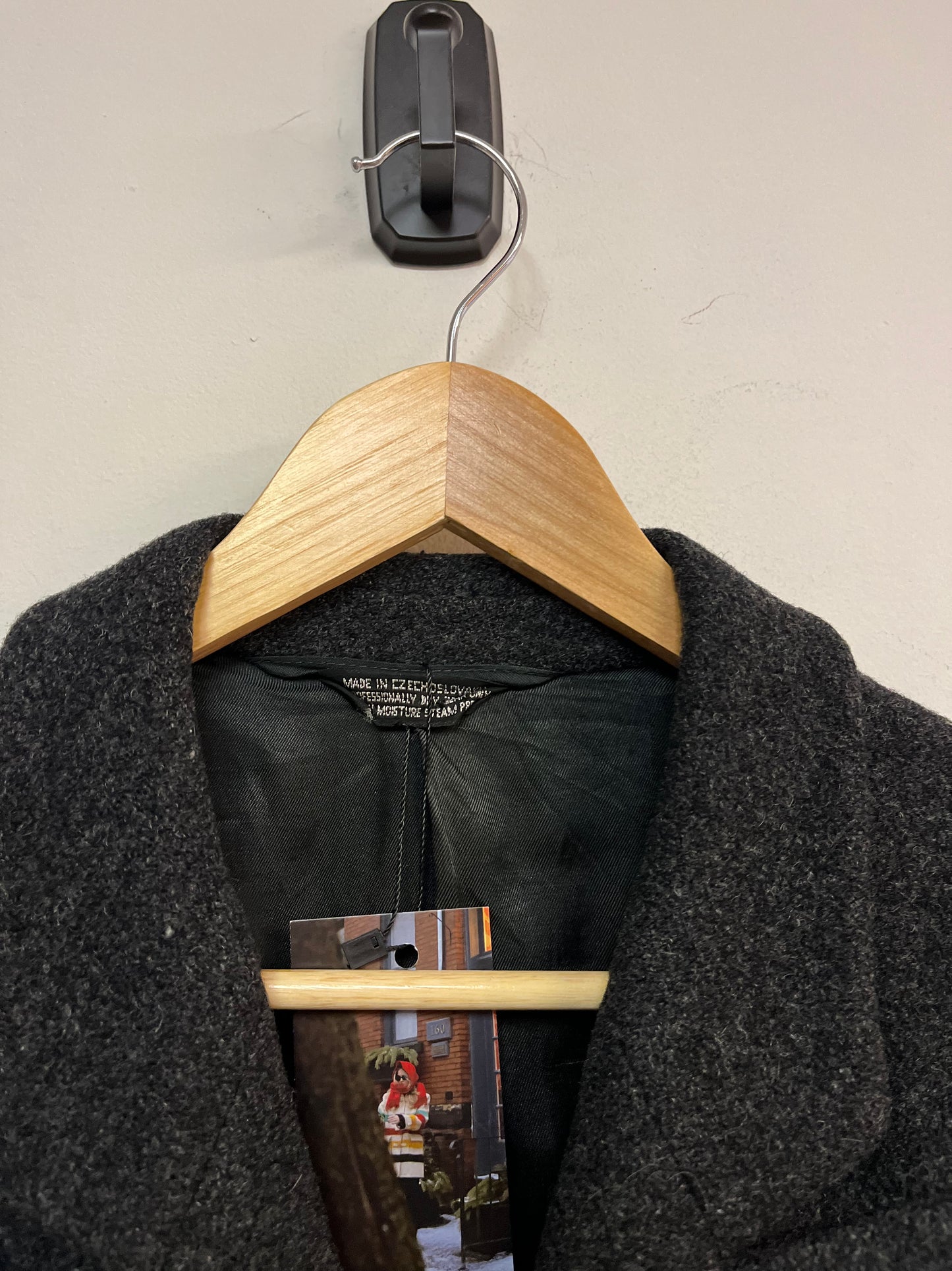 (L) 70’s Maitland Wool Long Coat