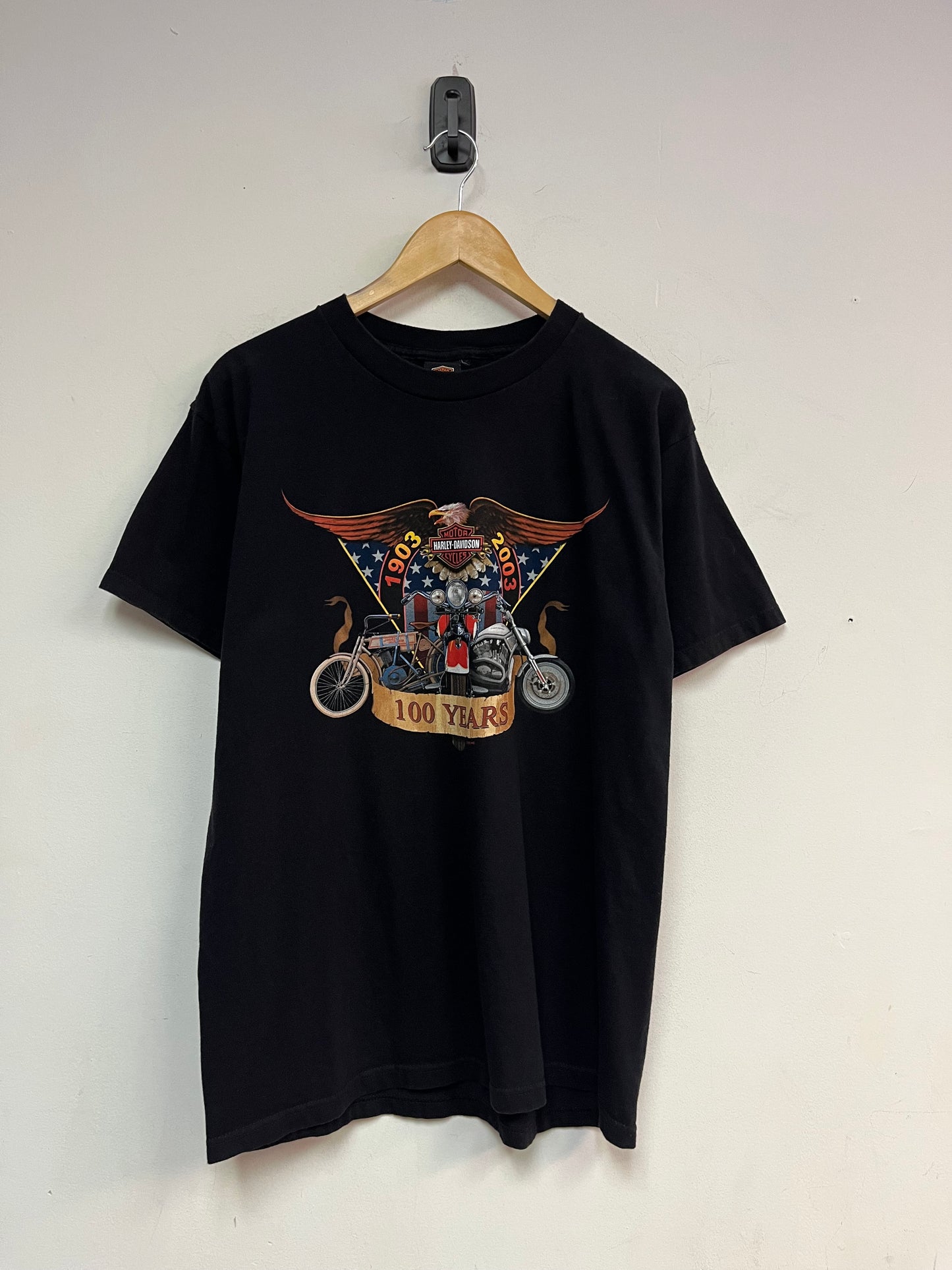 (L) 2002 Harley Davidson Tee