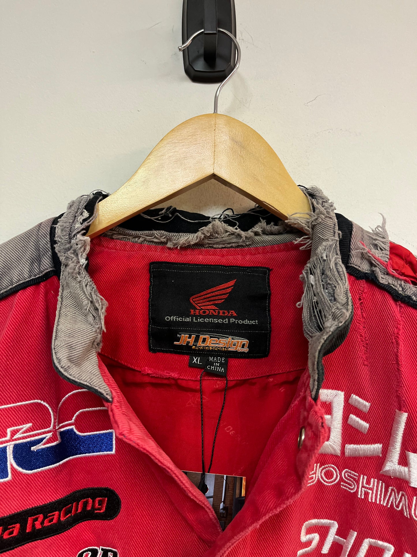 (XL) 00’s Jeff Hamilton Honda Racing Jacket