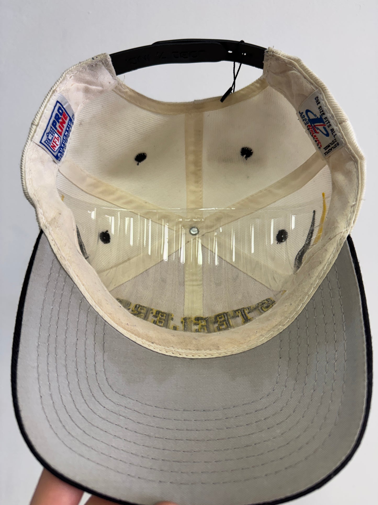 90’s Logo Athletic Diamond Pittsburgh Steelers SnapBack