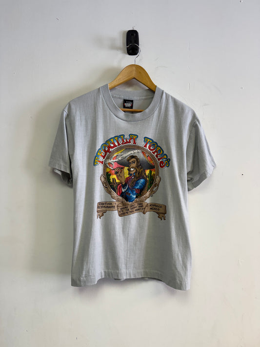 (S/M) 80’s Bar Graphic Tee