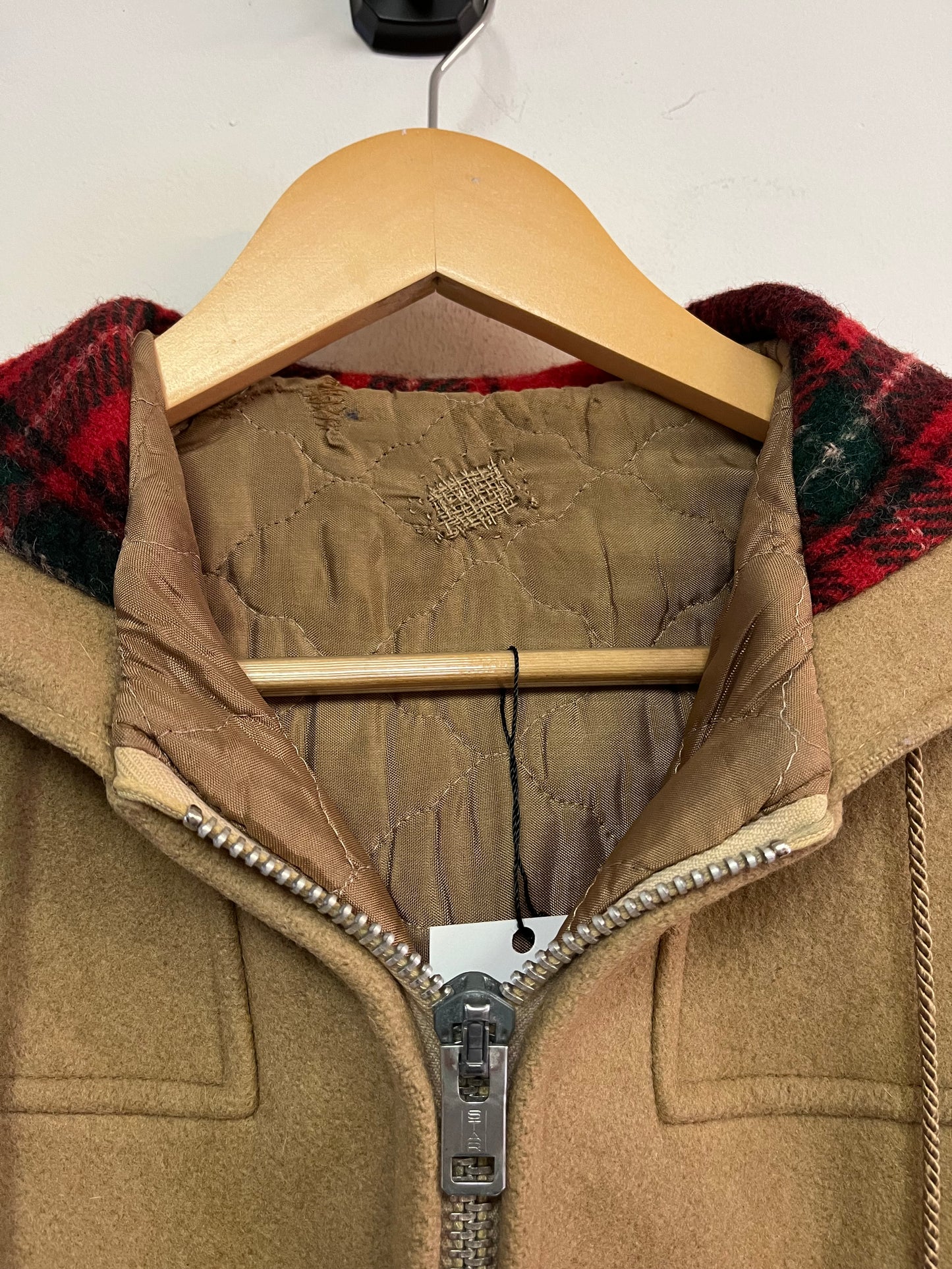 (L) 70’s Wool Coat