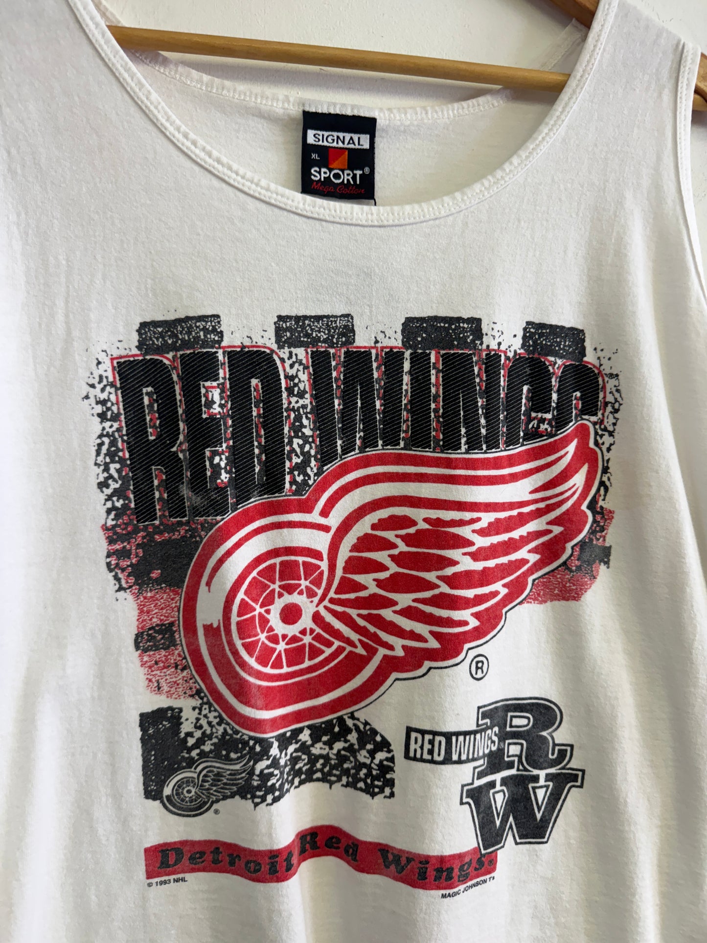 (XL) 1993 Detroit Red Wings Tank