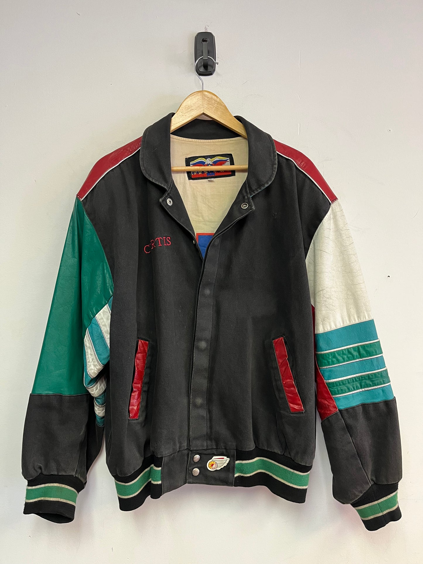 (XL) 90’s Jeff Hamilton Chicago Bulls Championship Jacket