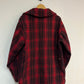 (L) 1950’s/60’s Woolrich Buffalo Plaid Mackinaw Wool Coat