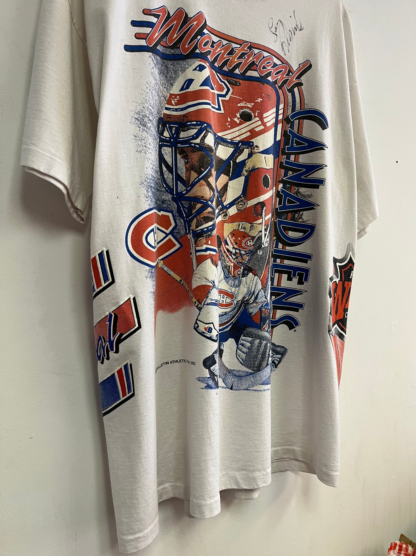 (XL) 1992 Montreal Canadiens AOP