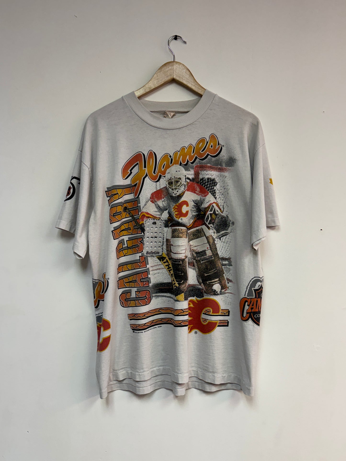 (XL) 1991 Calgary flames AOP