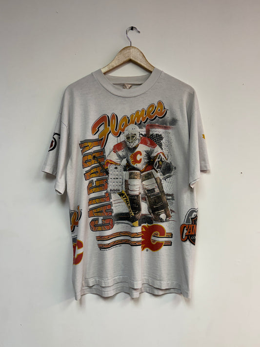 (XL) 1991 Calgary flames AOP