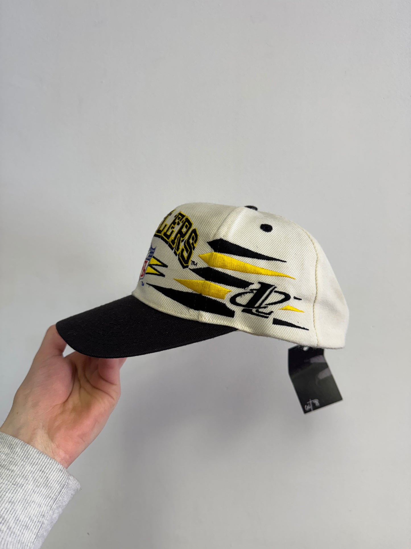 90’s Logo Athletic Diamond Pittsburgh Steelers SnapBack