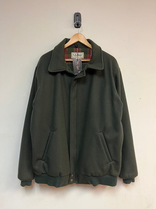 (L) 80’s LL Bean Wool Coat
