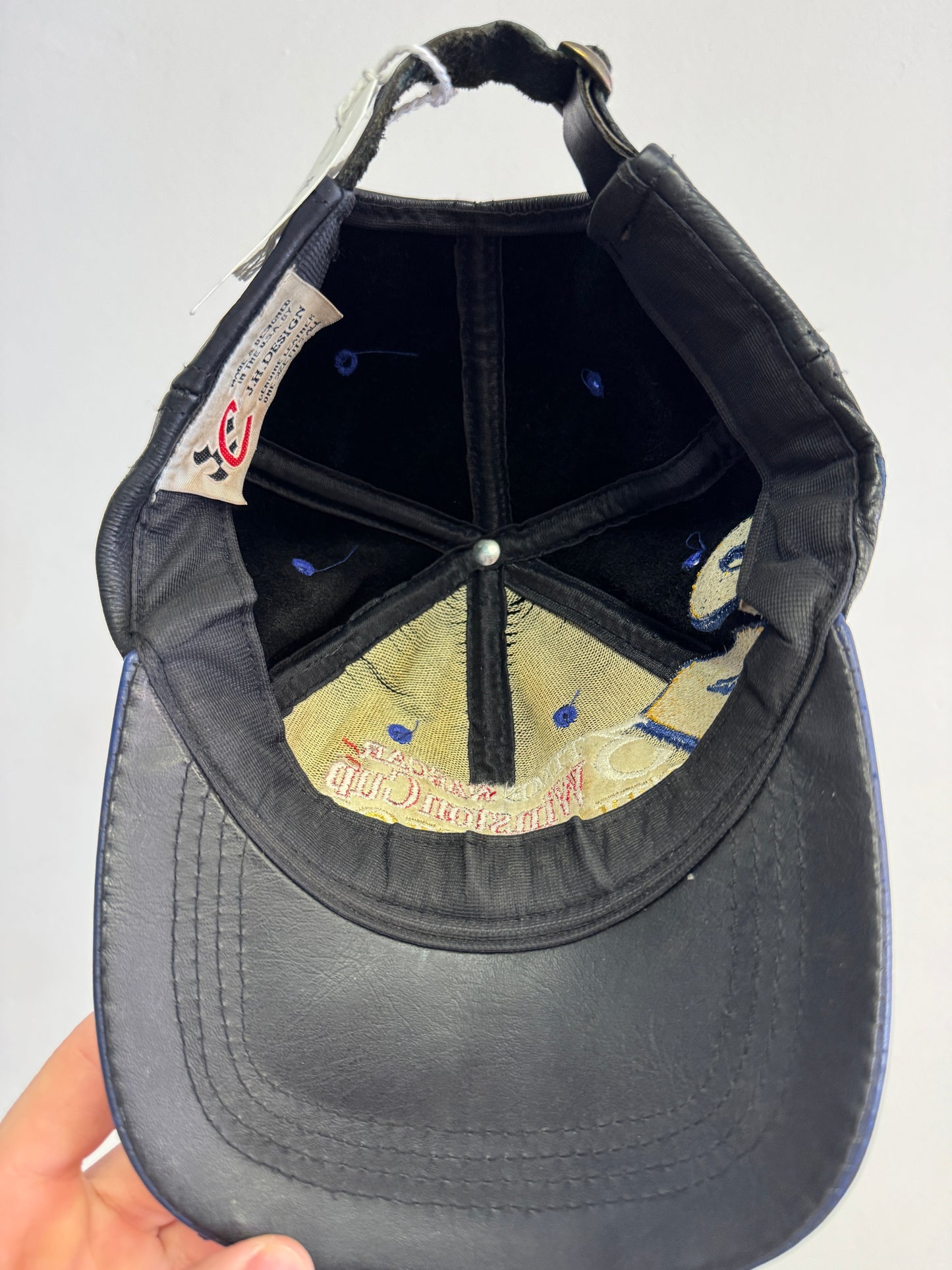 2000s NASCAR Leather Hat