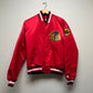 (M) 80’s Starter Chicago Blackhawks Satin Bomber
