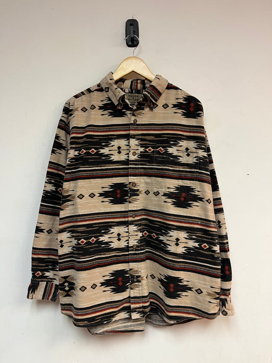 (XL) 00’s Aztec Button Up