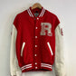 (M/L) 90’s Roots Leather Varsity Jacket