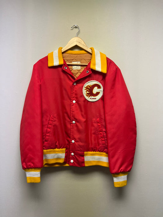(M) 80’s Shain Calgary Flames Jacket