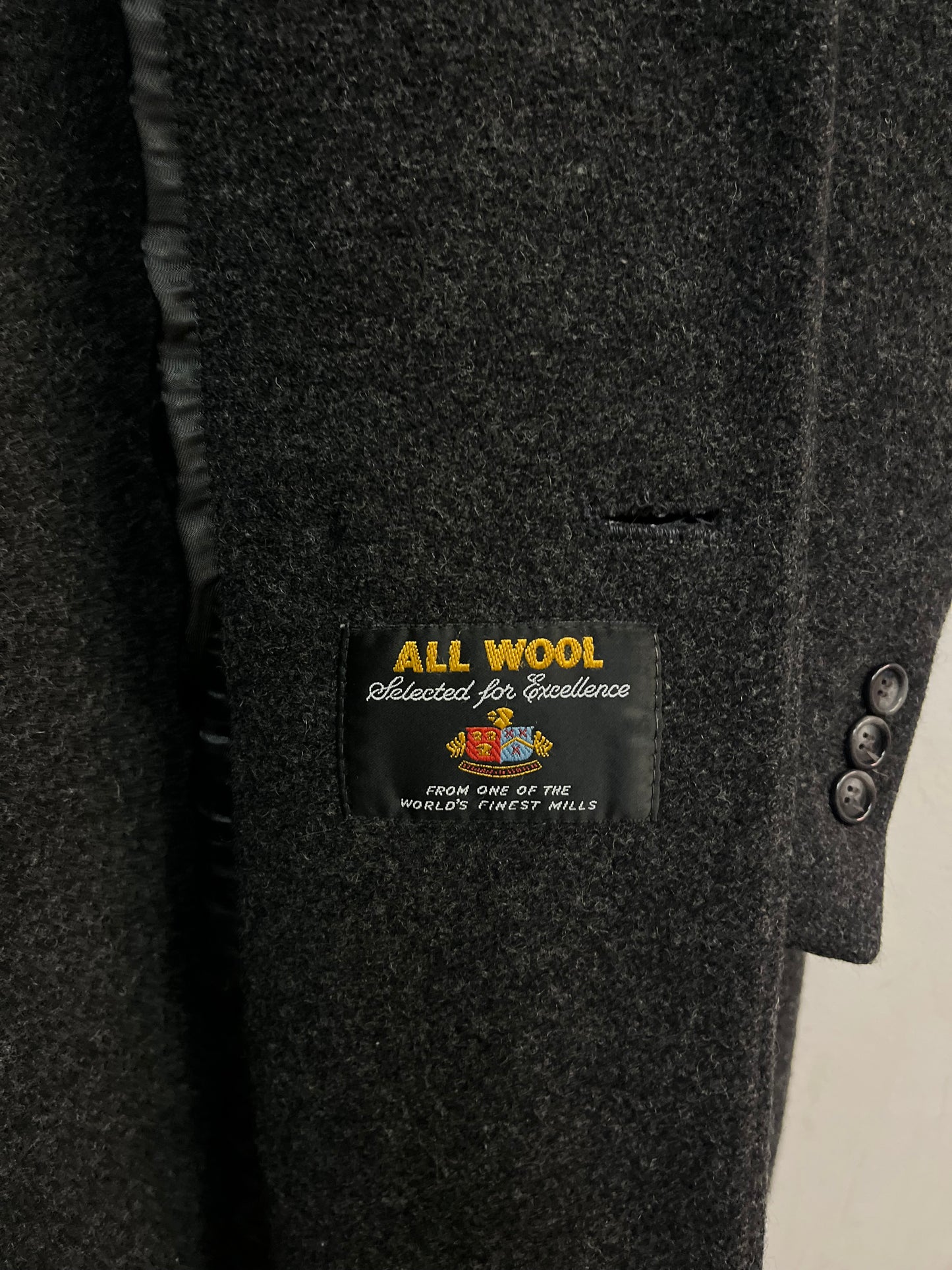 (L) 70’s Maitland Wool Long Coat