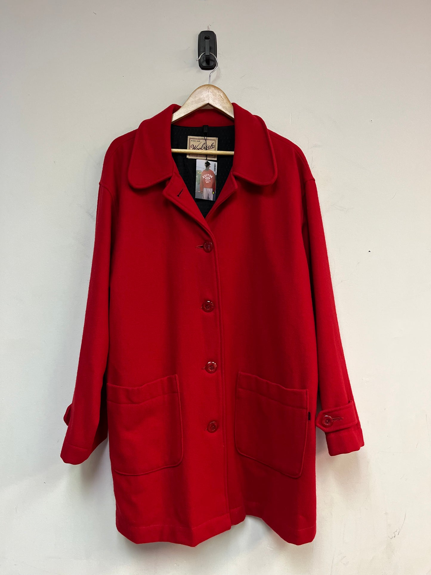 (XL) Y2K Woolrich Wool Coat