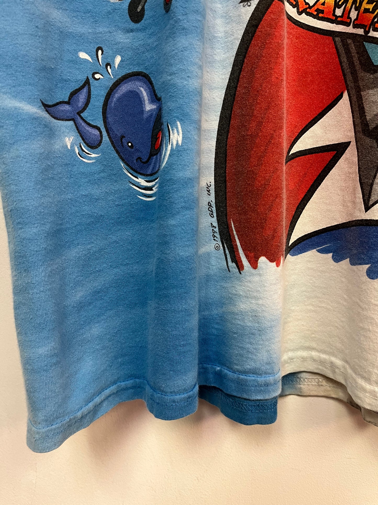 (L) 1998 Grateful Dead Statue of Liberty AOP Tee