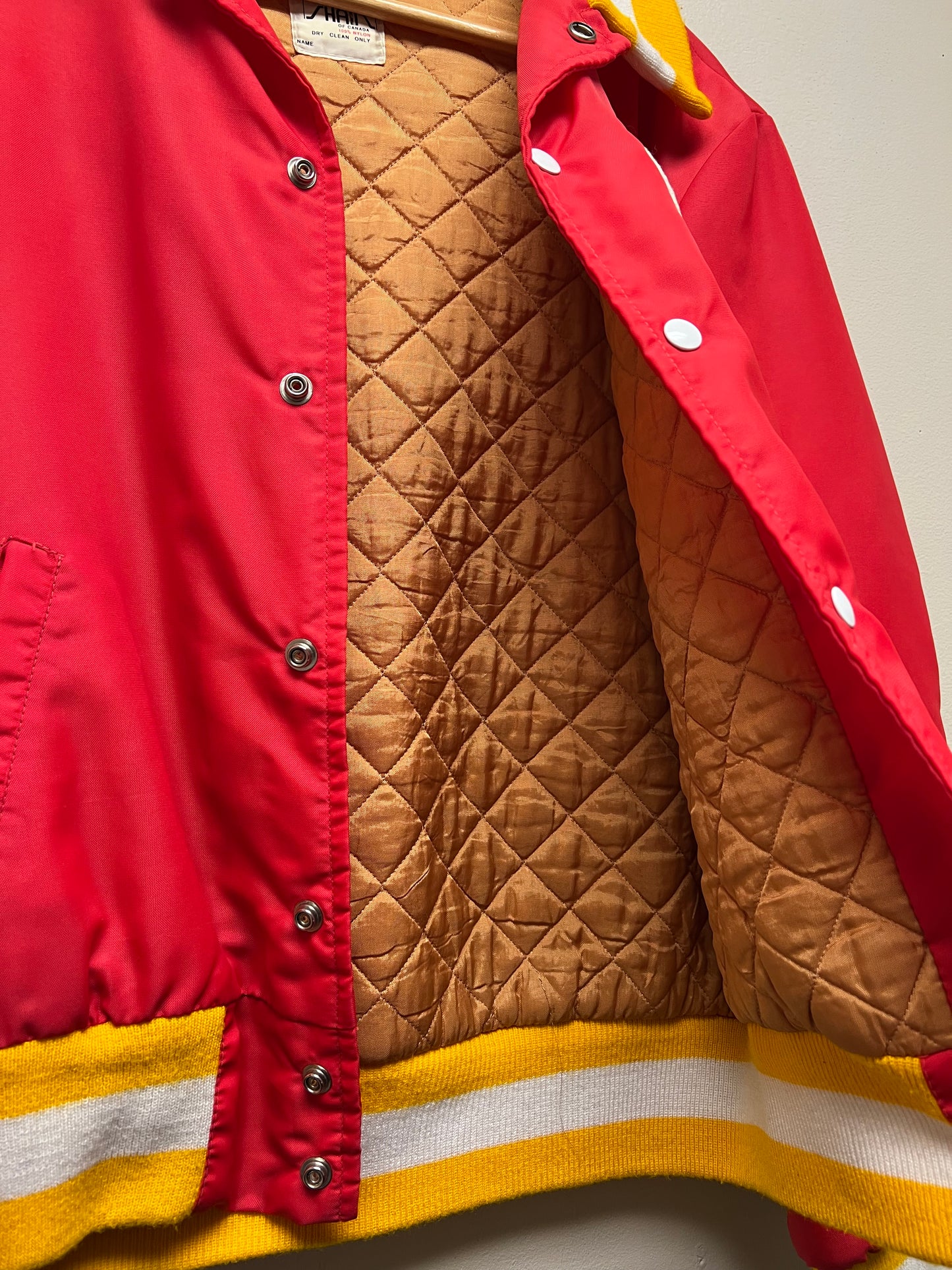 (M) 80’s Shain Calgary Flames Jacket
