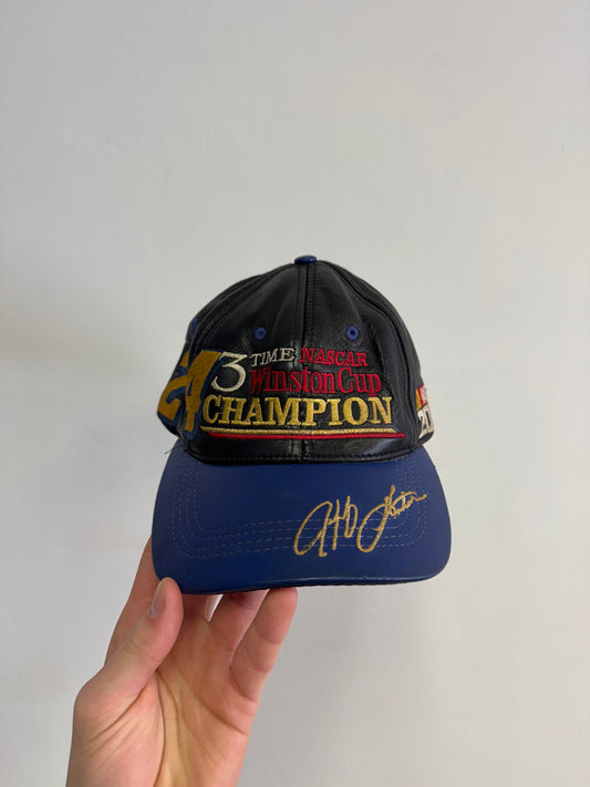 2000s NASCAR Leather Hat