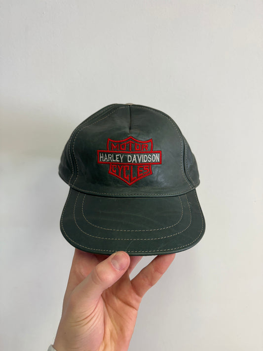 Harley Davidson Leather Hat