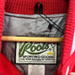 (M/L) 90’s Roots Leather Varsity Jacket