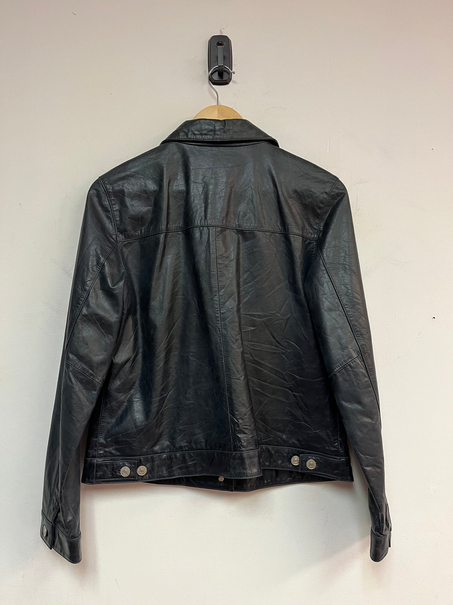 (S) 00’s Tommy Hilfiger Leather Jacket