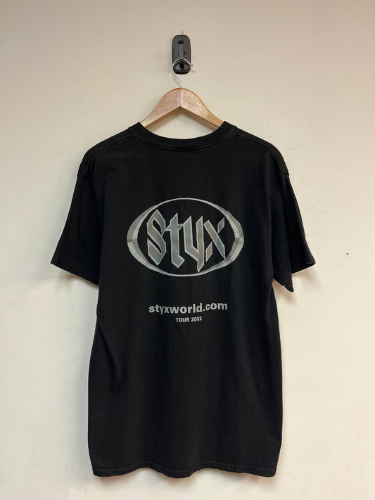 (L) 2002 Styx Tour Crew Tee