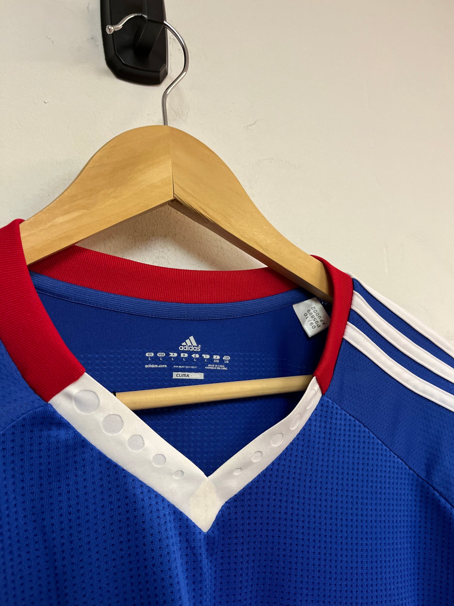 (L) 2010/11 Adidas Chelsea FC Long Sleeve Jersey