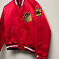 (M) 80’s Starter Chicago Blackhawks Satin Bomber