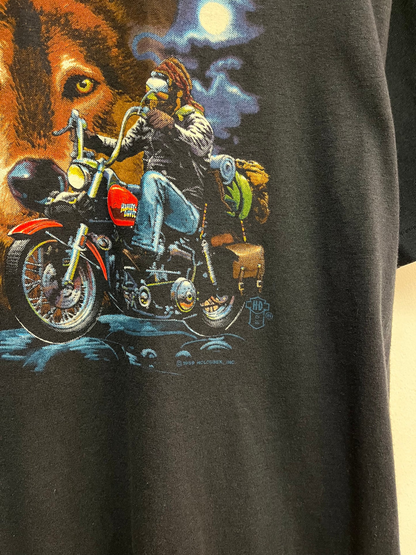 (L) 1989 Harley Davidson Tee