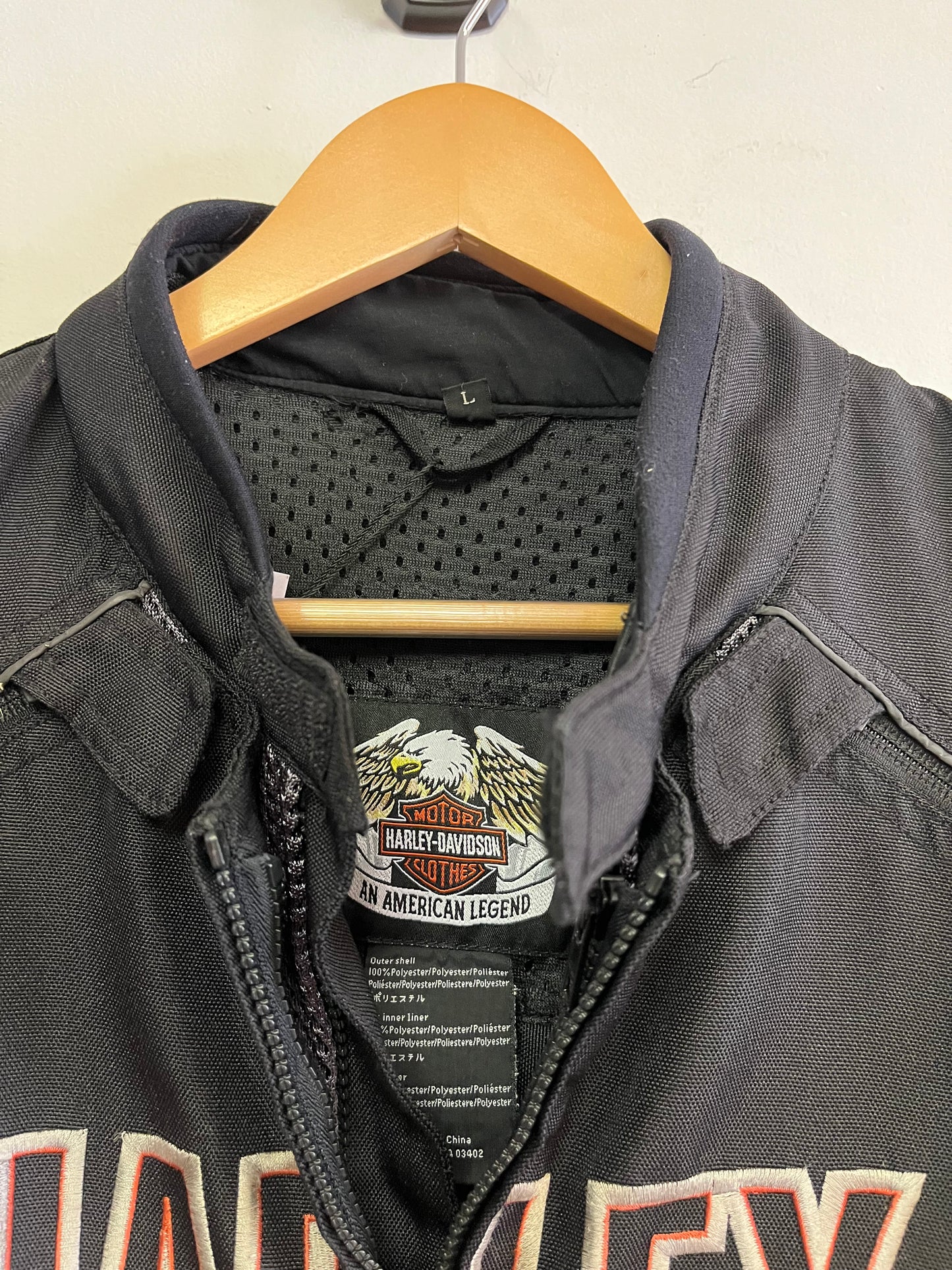 (L) Harley Davidson Jacket