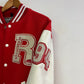 (M/L) 90’s Roots Leather Varsity Jacket