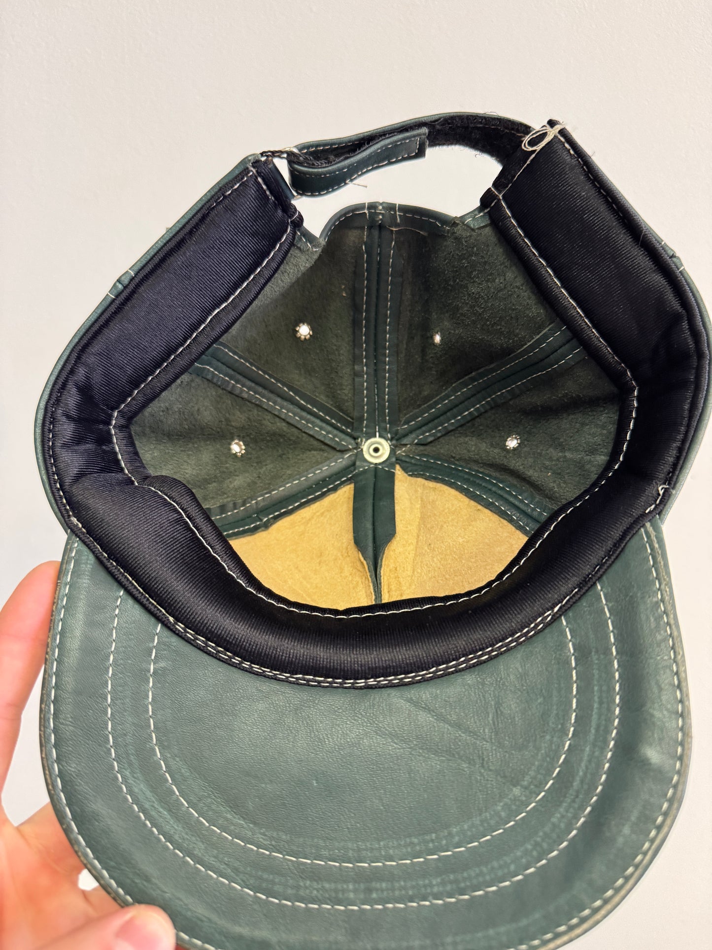 Harley Davidson Leather Hat