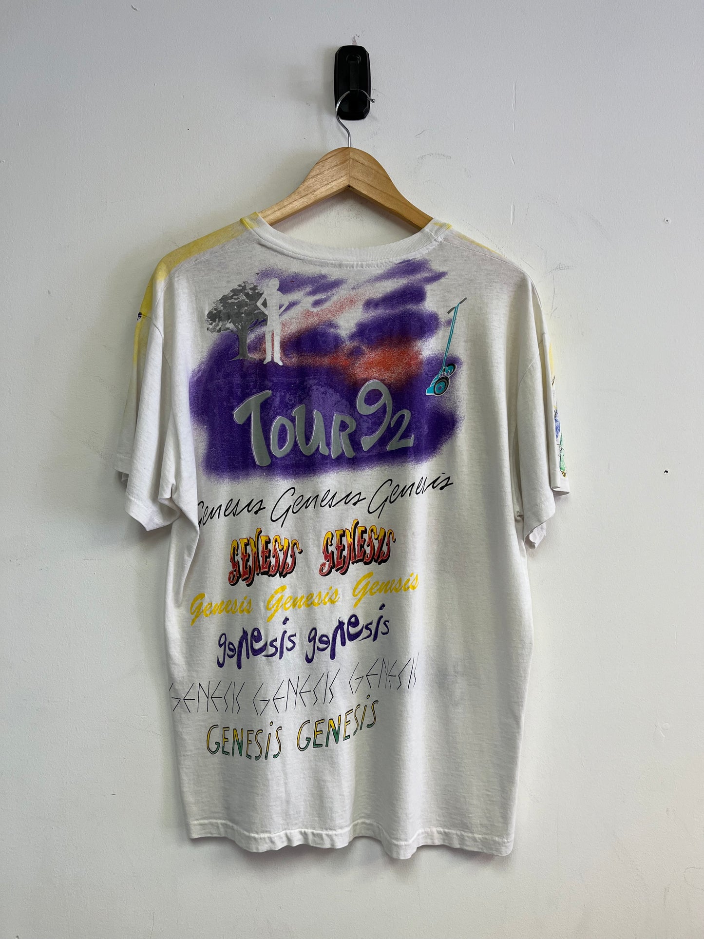 (L) 1992 Genesis Tour Tee