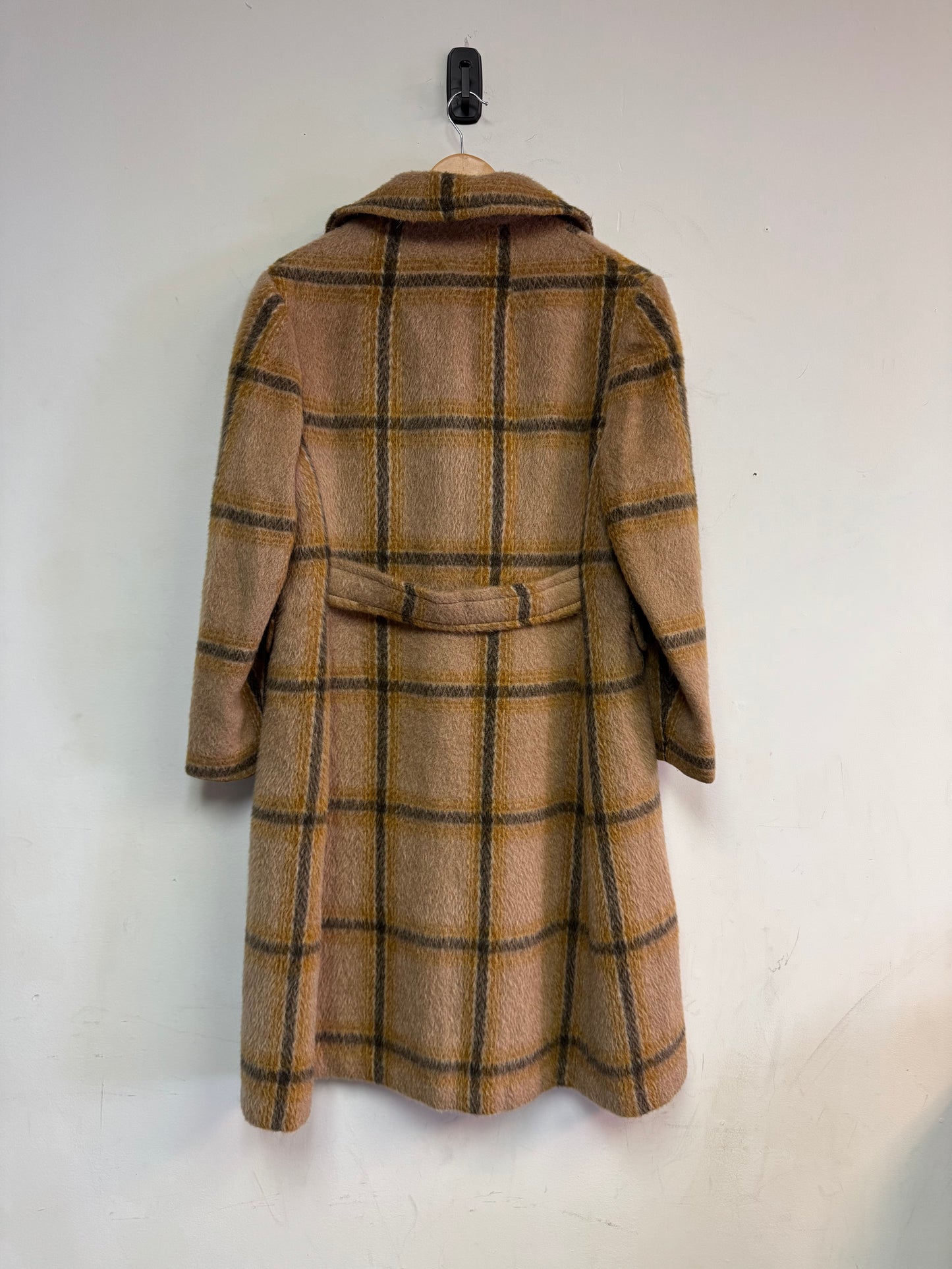 (L) 100% Mohair Long Coat