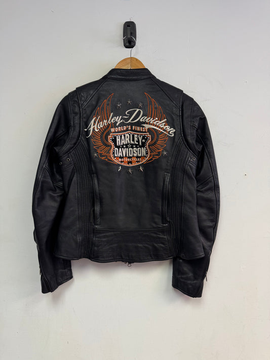 (S) Harley Leather Jacket