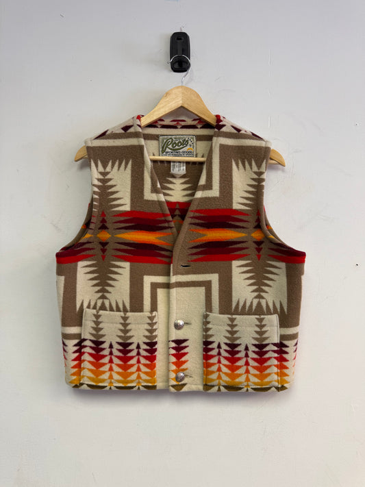 (M/L) 80’s Roots Aztec Wool Vest