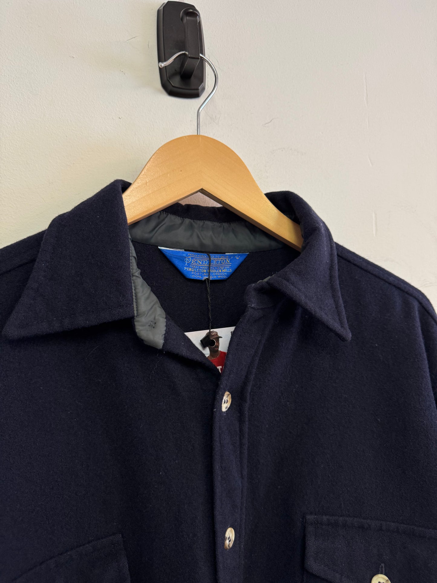 (L) 70’s Pendleton Wool Button Up