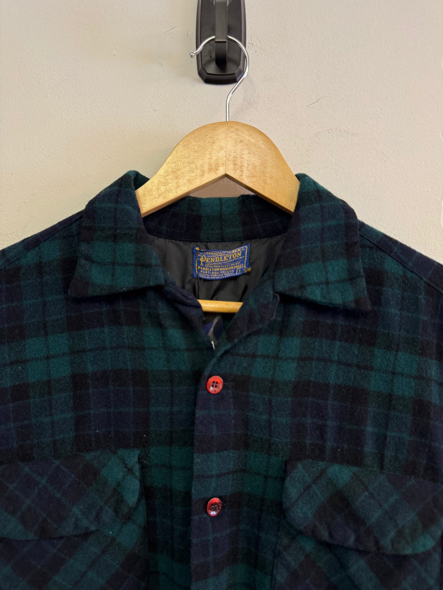 (S) 70’s Pendleton Wool Button Up