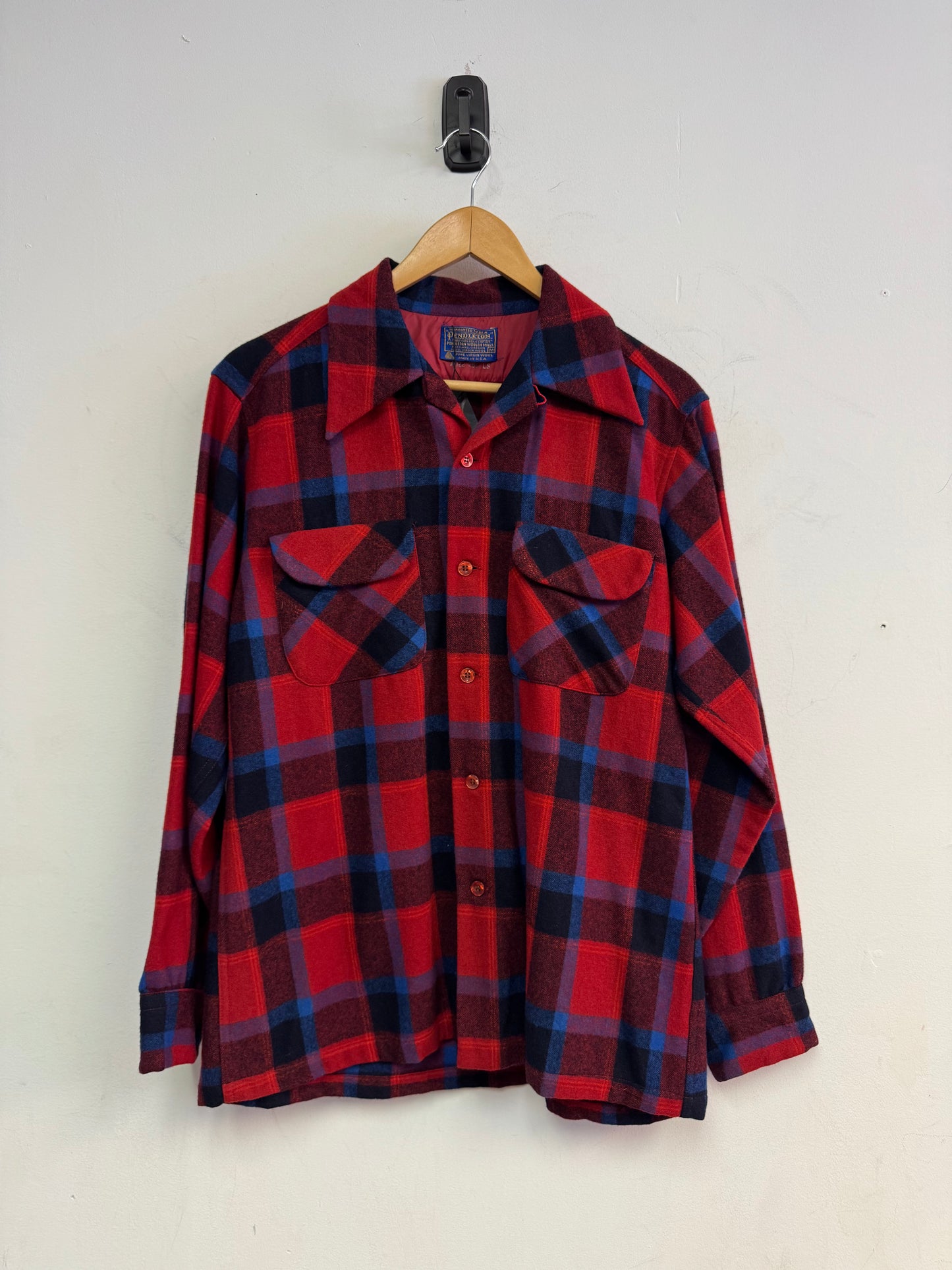 (M) 70’s Pendleton Wool Button Up