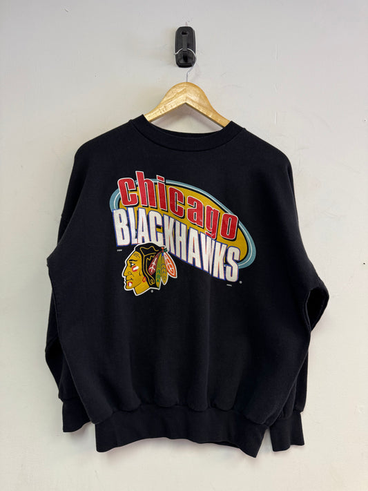 (S) 80’s Chicago Blackhawks Crewneck